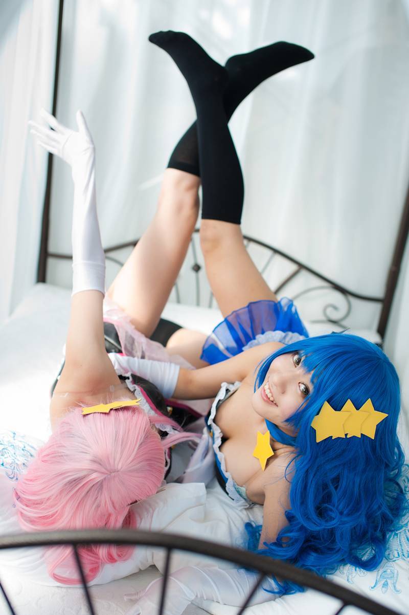 [Cosplay] two sisters sexy cos uniform photo